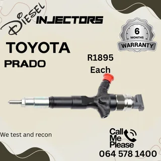 Toyota Prado diesel injectors