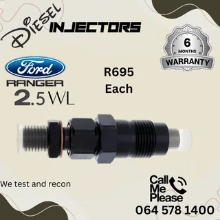 Ford 2.5 WL diesel injectors