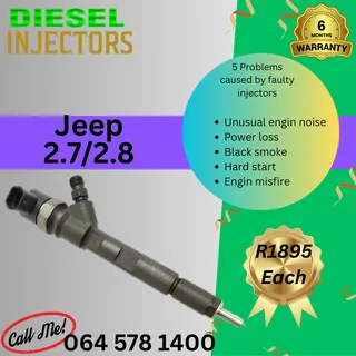 Jeep 2.7/2.8 diesel injectors