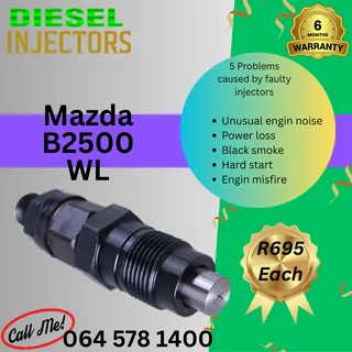 Mazda B2500 WL diesel injectors