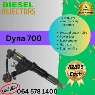 Dyna 700 diesel injectors