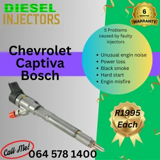 Chevrolet Captiva Bosch diesel injectors