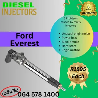 Ford Everest diesel injectors