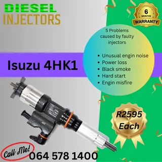 Isuzu 4HK1 diesel injectors