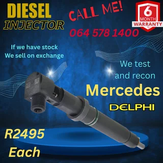 Mercedes Delphi diesel injectors