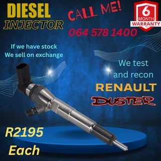 Renault Duster diesel injetcors