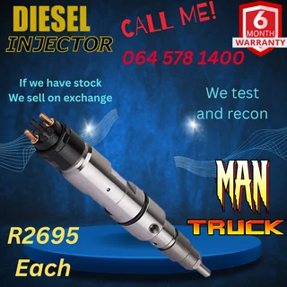 Man Truck diesel injectors