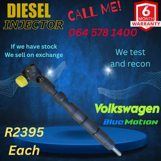 VW Blue Motion diesel injectors