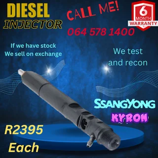 Ssangyong Kyron diesel injectors
