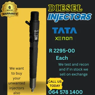Tata Xenon diesel injectors