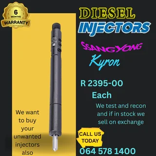 Ssangyong Kyron diesel injectors