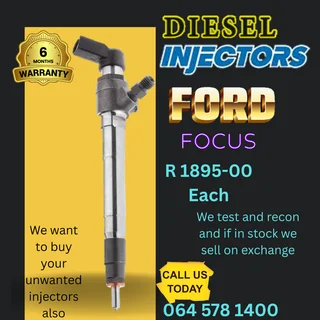 Ford Focus diesel injectors