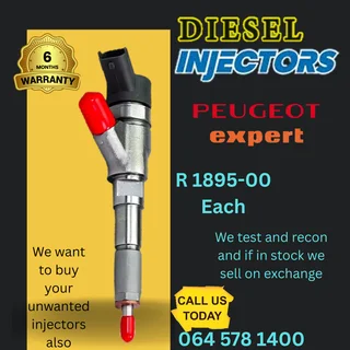 Peugeot Expert diesel injectors