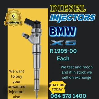 BMW X5 diesel injectors
