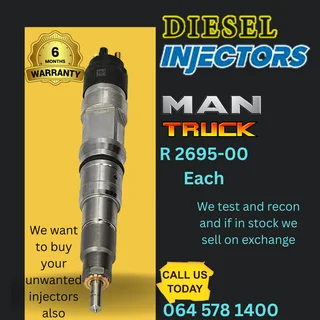 Man Truck diesel injectors