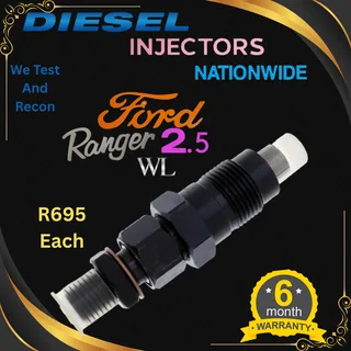 Ford Ranger 2.5 WL diesel injectors