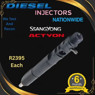 Ssangyong  Actyon diesel injectors