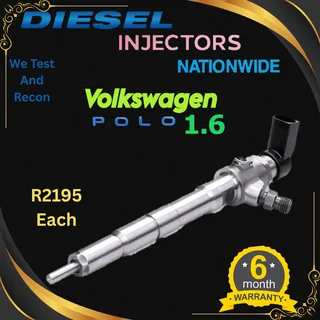 VW Polo 1.6 diesel injectors