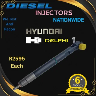 Hyundai H1 Delphi diesel injectors