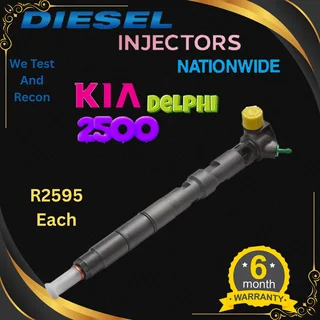 Kia 2500 Delphi diesel injectors