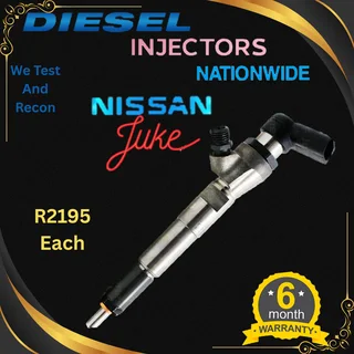 Nissan Juke diesel injectors