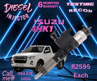 Isuzu 4HK1 diesel injectors