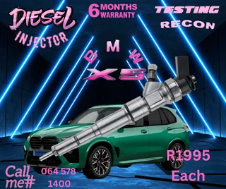 BMW X5 diesel injectors