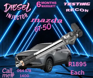 Mazda BT50 diesel injectors
