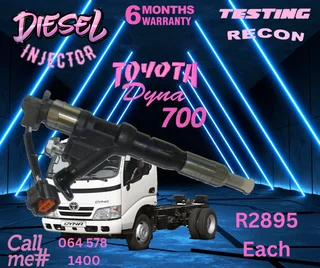 Toyota Dyna 700 diesel injectors