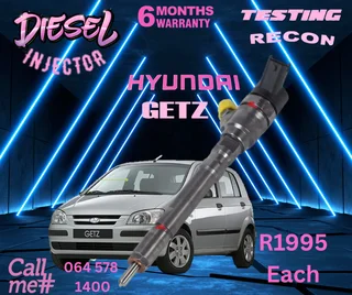 Hyundai Getz diesel injectors