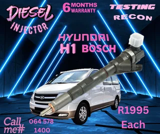Hyundai H1 Bosch diesel injectors