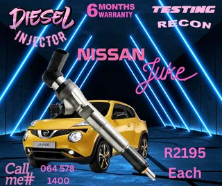 Nissan Juke diesel injectors