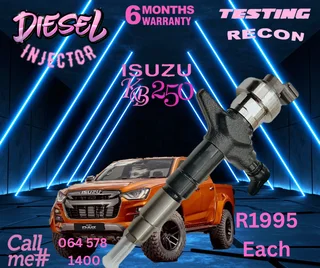Isuzu Dtec KB250 diesel injectors