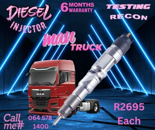 Man Truck diesel injectors