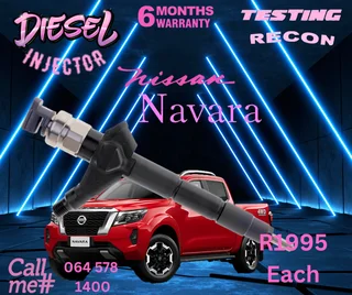 Nissan Navara diesel injectors
