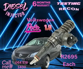 VW Polo 1.9 diesel injectors