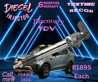 Discovery TDV diesel injectors