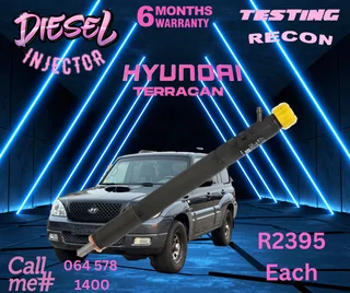 Hyundai Terracan diesel injectors