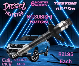 Mitsubishi Triton diesel injectors