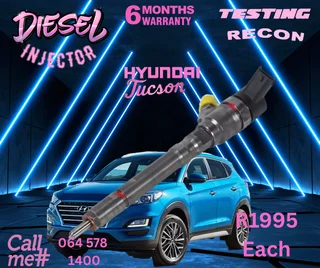 Hyundai Tucson diesel injectors