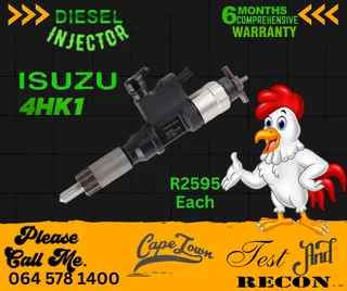 Isuzu 4HK1 diesel injectors