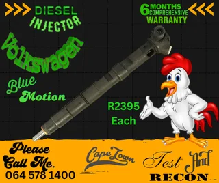 VW Bluemotion diesel injectors