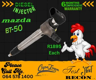 Mazda BT50 diesel injectors