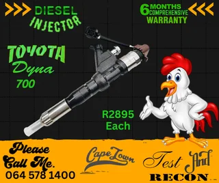Toyota Dyna 700 diesel injectors