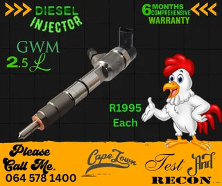 GWM 2.5 Bosch diesel injectors
