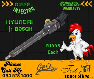 Hyundai H1 Bosch diesel injectors