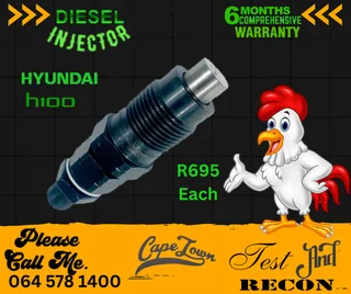 Hyundai H100 diesel injectors