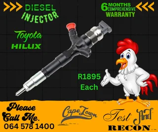 Toyota Hilux diesel injectors