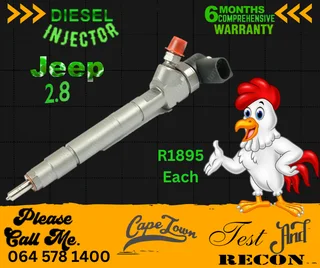 Jeep 2.8 diesel injectors