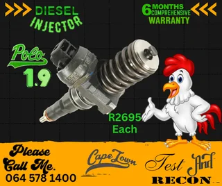 VW Polo 1.9 diesel injectors